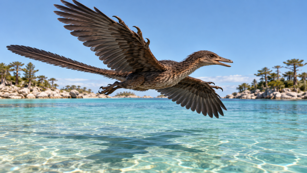 【ジュラ紀の生物】始祖鳥 - 羽毛は偽造だと言われた化石が、ひび割れと鉱物の模様で潔白を示した
