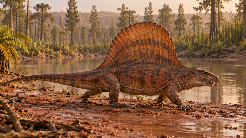 【Life of the Permian】Dimetrodon – Was Its Sail a Temperature Regulator? Slicing Into the Bones Shook the Answer