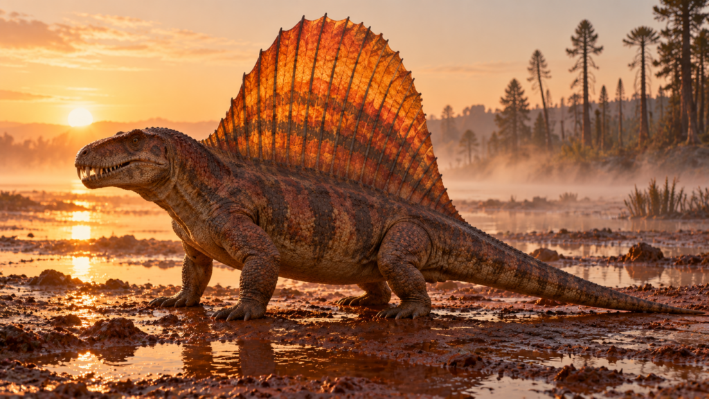 【Life of the Permian】Dimetrodon – Was Its Sail a Temperature Regulator? Slicing Into the Bones Shook the Answer