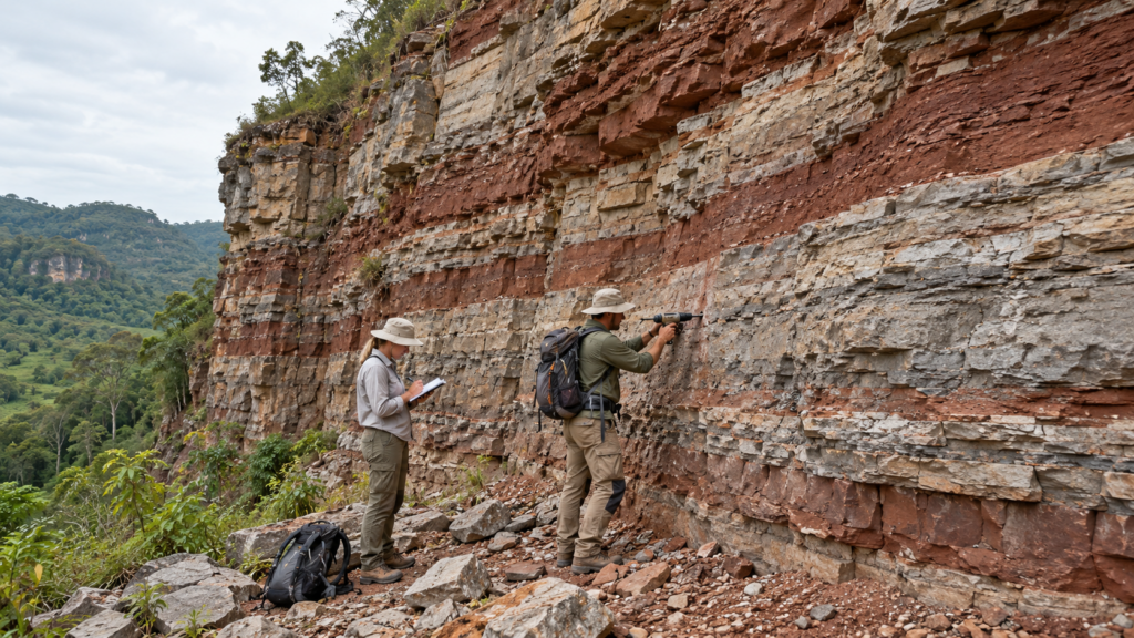 2億6,000万年前、地磁気は100万年に11回も反転していた。中国南部の地層に残る地球史でも最高級の不安定と、同じころの大量絶滅