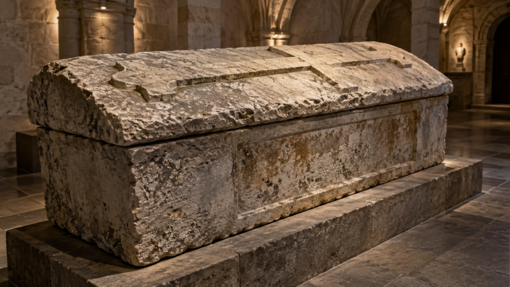 4世紀のローマ人の石棺に、11世紀の修道院長が眠っていた。ウェストミンスター寺院で157年続いた謎に、2016年に見つかった骨が答えた